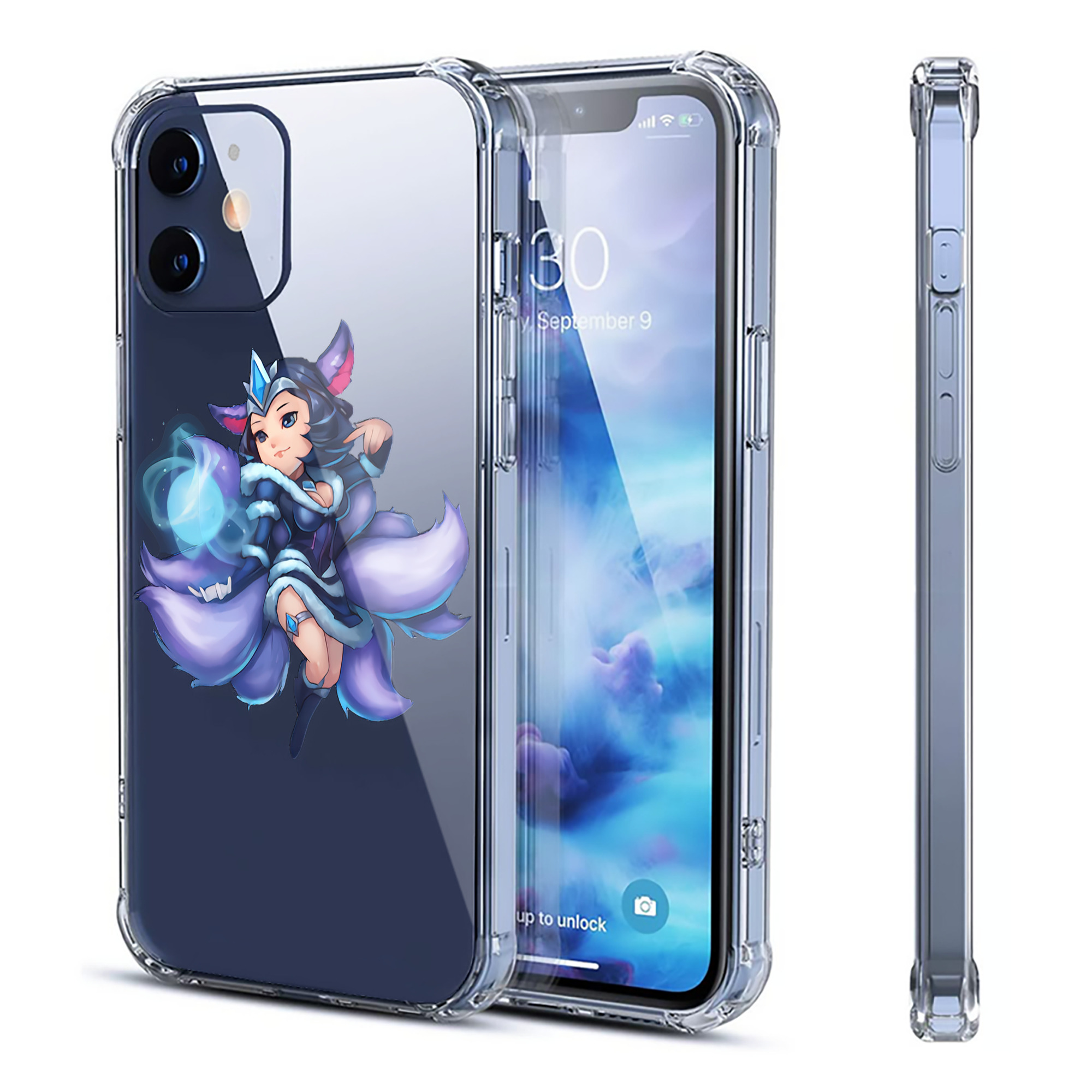 （画像用） リーグ・オブ・レジェンド League of Legends LOL 【iPhone 12シリーズ対応】透明スマホケース（クリアソフトケース）